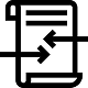 Ícono ilustrativo de un contrato